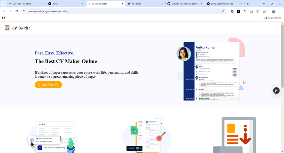 Resume Builder
