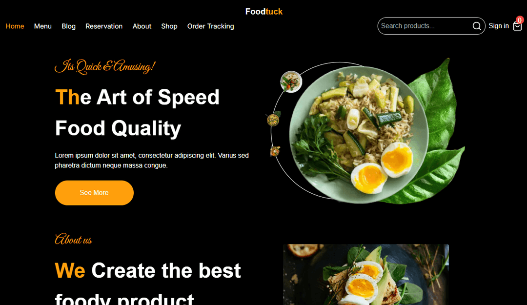 FoodTuck Restaurant